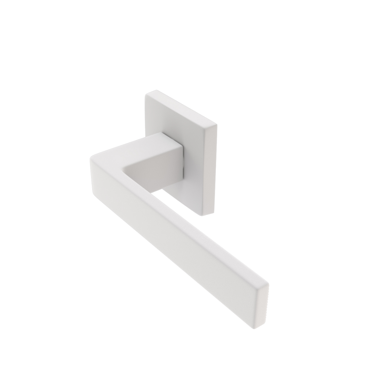 Sluitwerkpakketten met Deurkruk Quadrate 28 Regular Wit